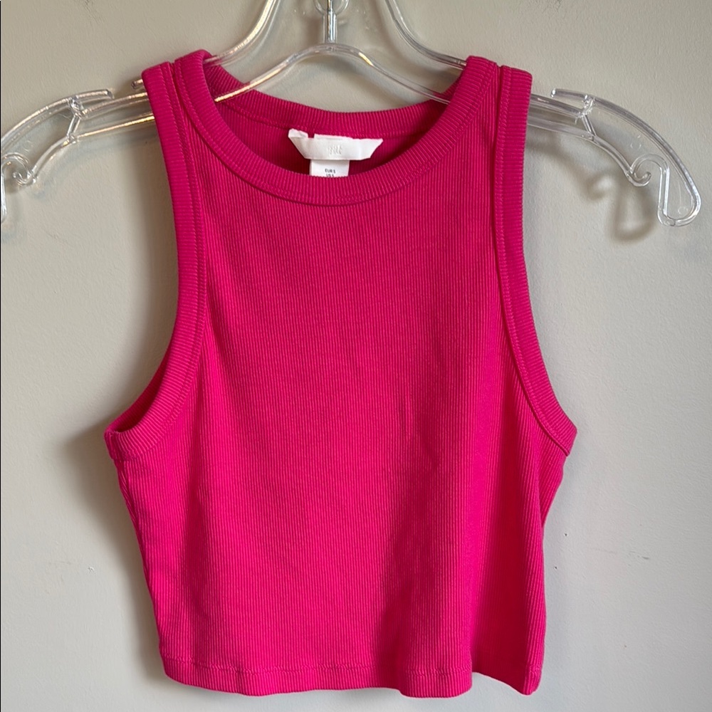*FREE WITH BUNDLE* H&M Pink Crop Tank Top